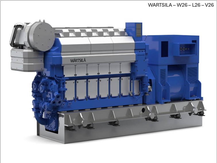 WARTSILA - W26-L26-V26 - Generator Set - Engine - Parts
