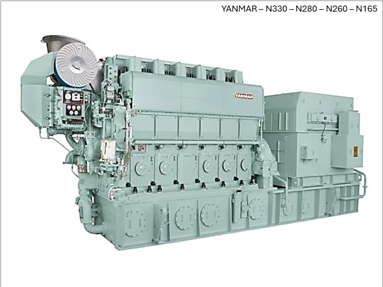 YANMAR - N330-N280-N260-N165 - Generator Set - Diesel Engine - Parts