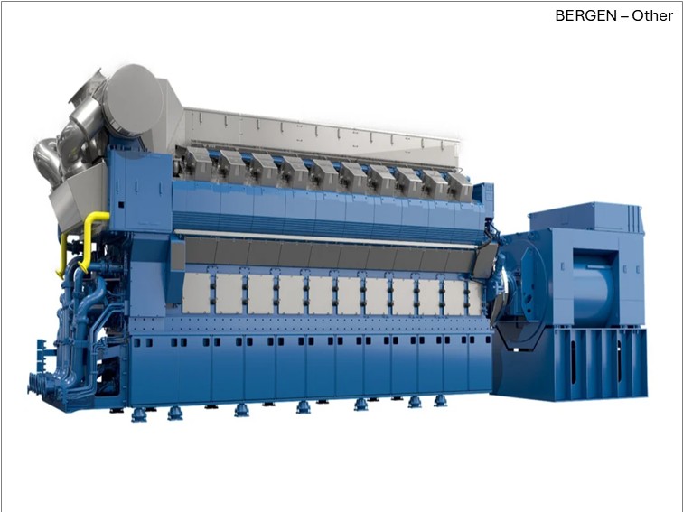 ROLLS ROYCE BERGEN - Generator Set - Diesel Engine - Spare Parts