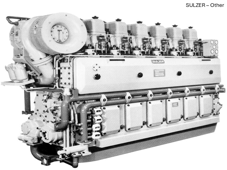 SULZER - Diesel Generator Set - Engine - Spare Parts