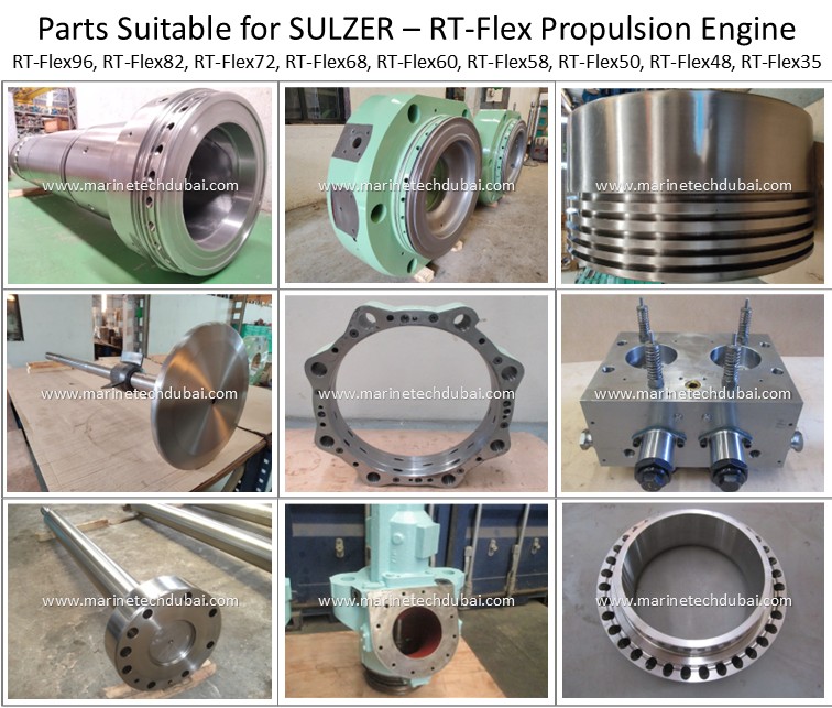 Marine Propulsion Engine Parts Suitable for SULZER - RT-Flex
