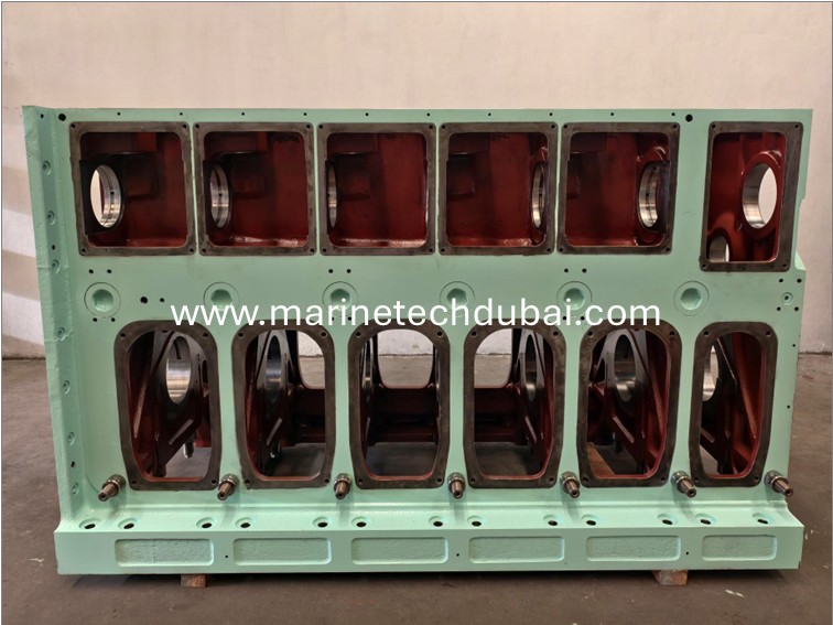 HIMSEN - 9H21/32 - 8H21/32 - 6H21/32 - 5H21/32P - CYLINDER BLOCK - ENGINE FRAME