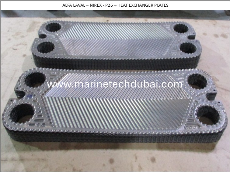 ALFA LAVAL – NIREX - P26 – HEAT EXCHANGER PLATES